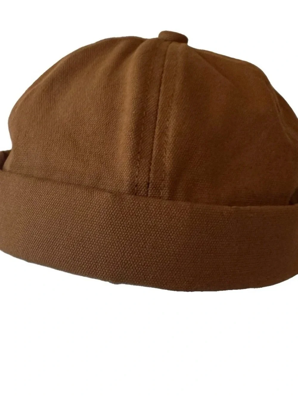 Dry Goods Supplies Beanie Cap Denim Blue, Brimless, Cotton